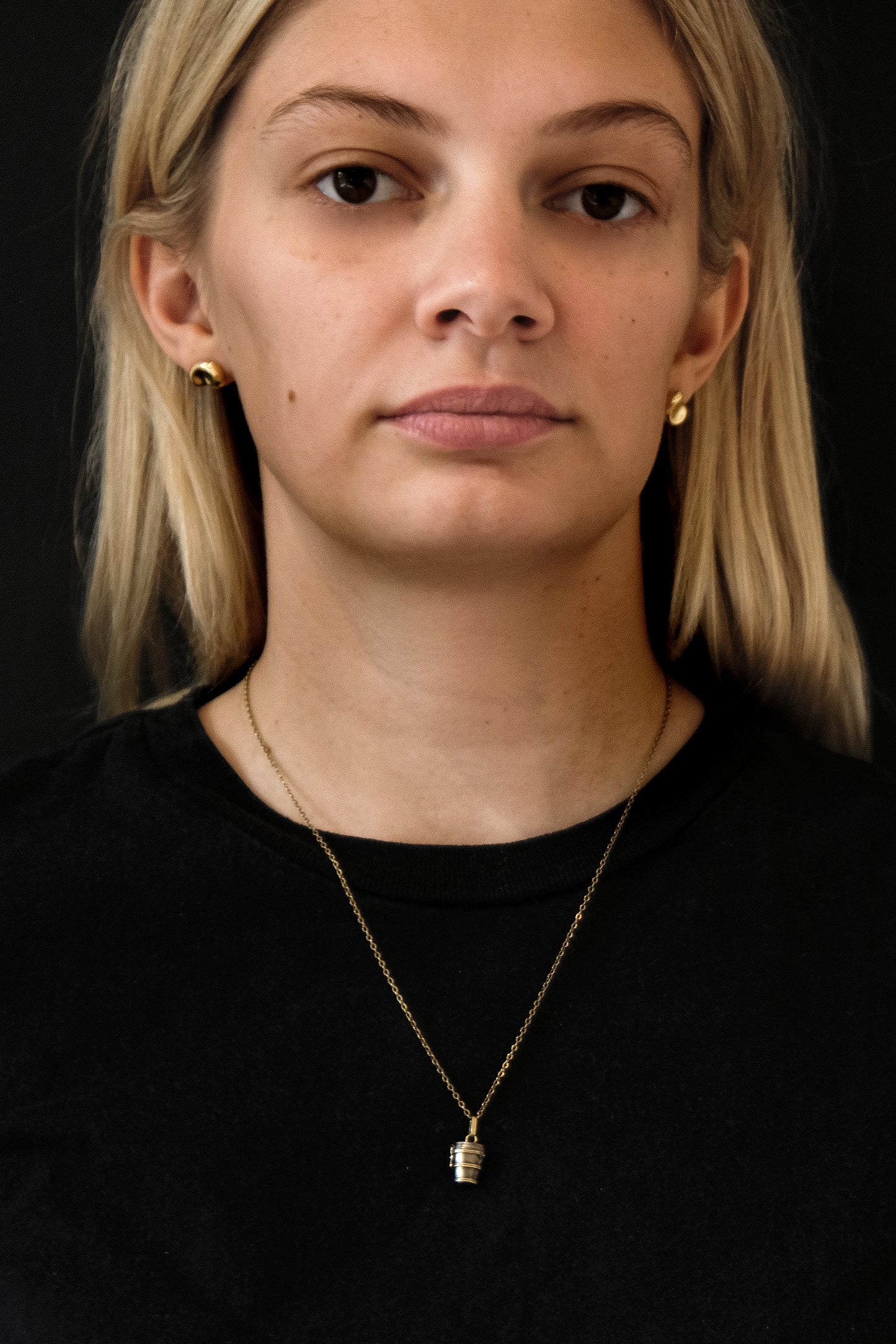 Victorian Silver & Gold Articulated “Man in a Barrel” Charm