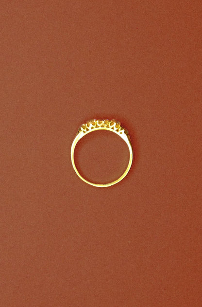 Antique Diamond Five Stone Ring