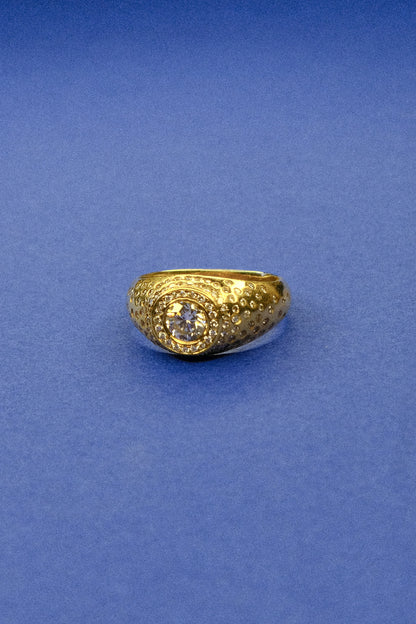 Vintage Abstract Diamond Ring