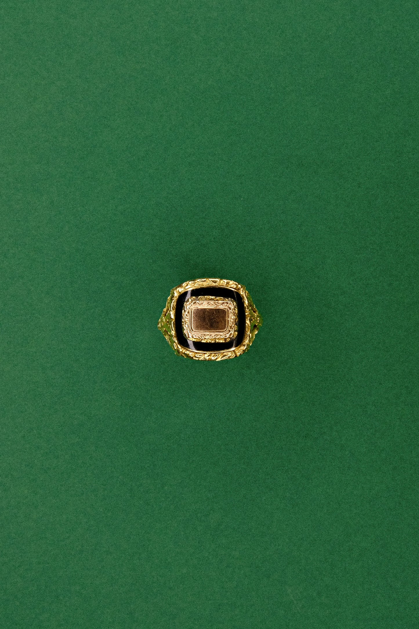 Antique Gold Mourning Ring (1831)