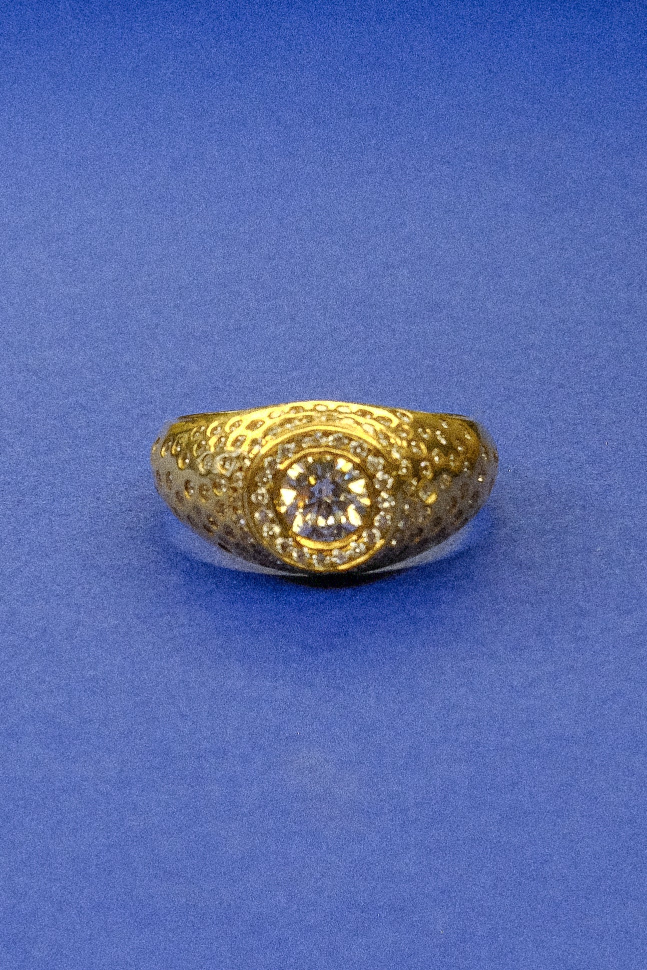 Vintage Abstract Diamond Ring