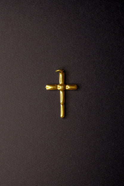 Georgian Topaz Cross Pendant