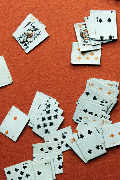 Antique Gambler's Ace Necklace