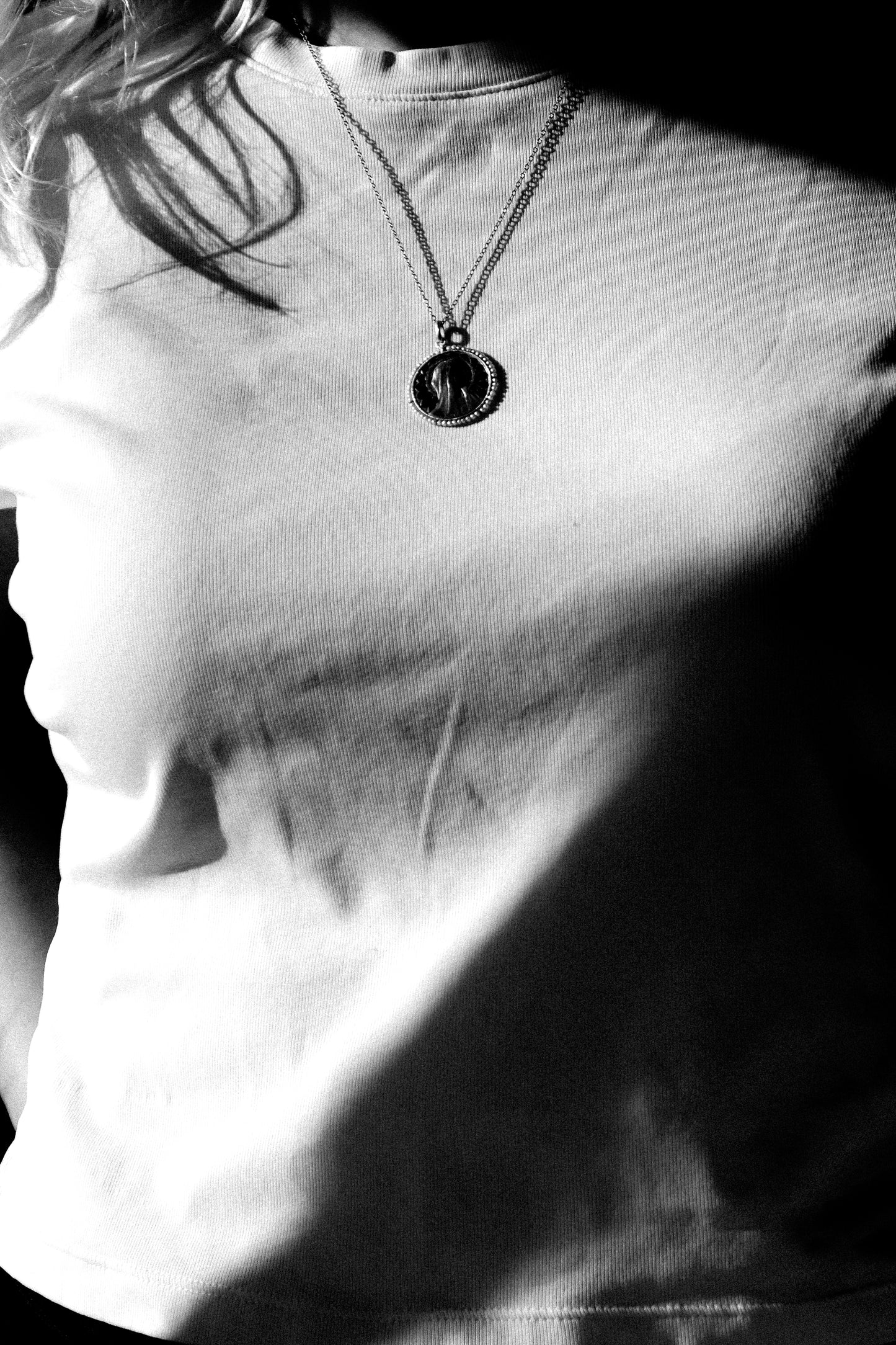 French 19th-Century Plique-à-Jour Pendant by P.L. Dasset