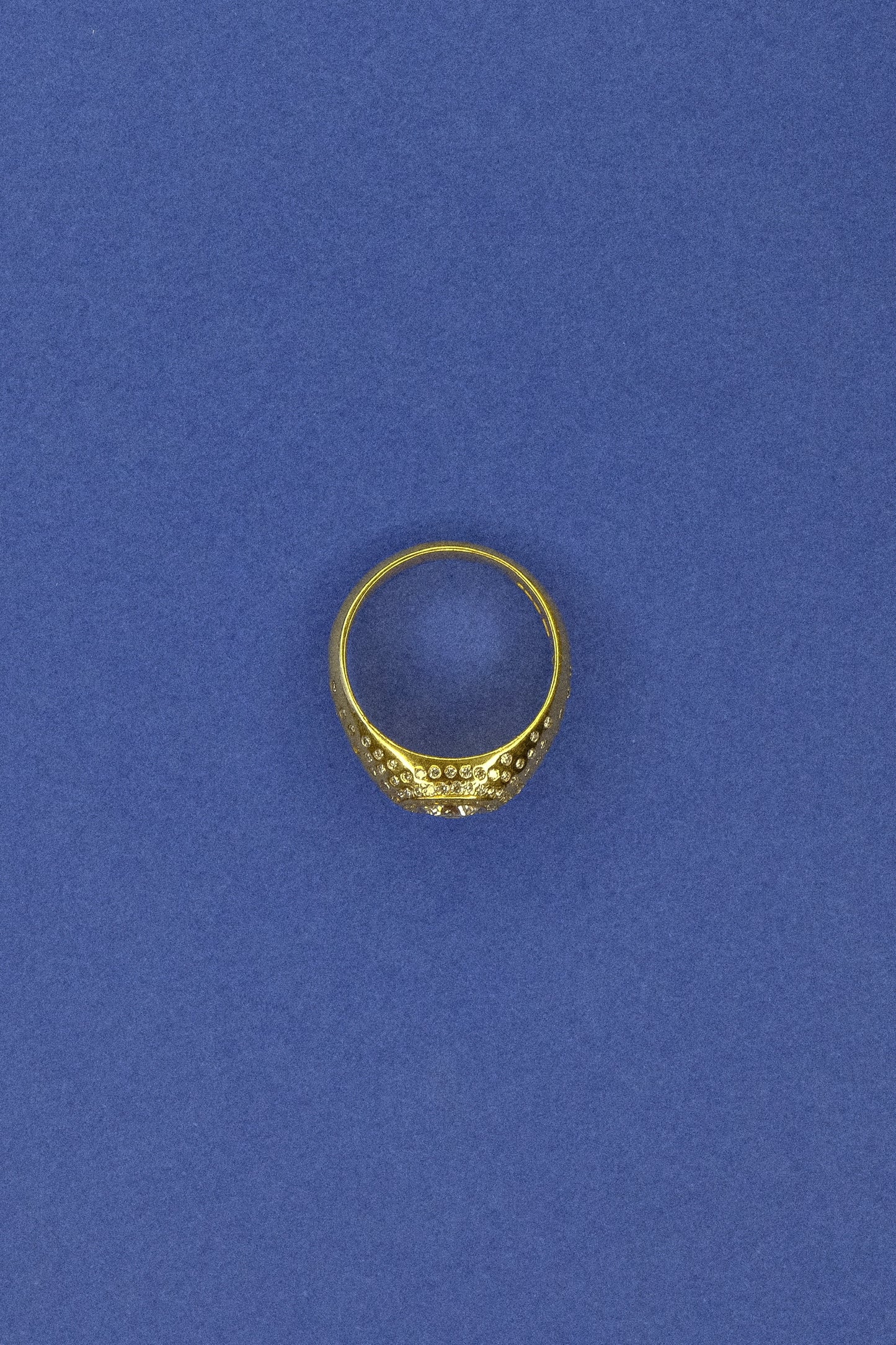 Vintage Abstract Diamond Ring